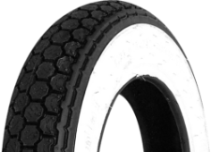 Close-up of the tread Continental K62 3.00-10 50 J Front/Rear TT M/C WW
