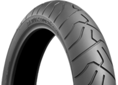 Close-up of the tread Bridgestone BT 028 120/70 R18 59 V Front TL M/C G