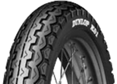 Close-up of the tread Dunlop TT100 4.10-18 59 H Rear TT