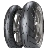 Close-up of the tread Metzeler Sportec M5 Interact 160/60ZR17 (69 W) Rear TL M/C