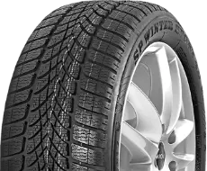 Close-up of the tread Dunlop SP Winter Sport 4D