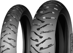 Close-up of the tread Michelin ANAKEE 3 150/70 R17 69 V Rear TL/TT M/C C