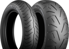 Close-up of the tread Bridgestone Exedra Max 150/80 R16 71 V Front TL M/C
